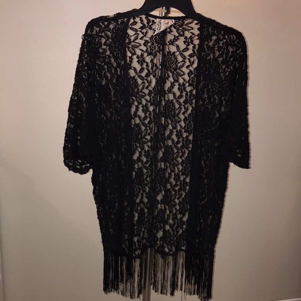 Black kimono